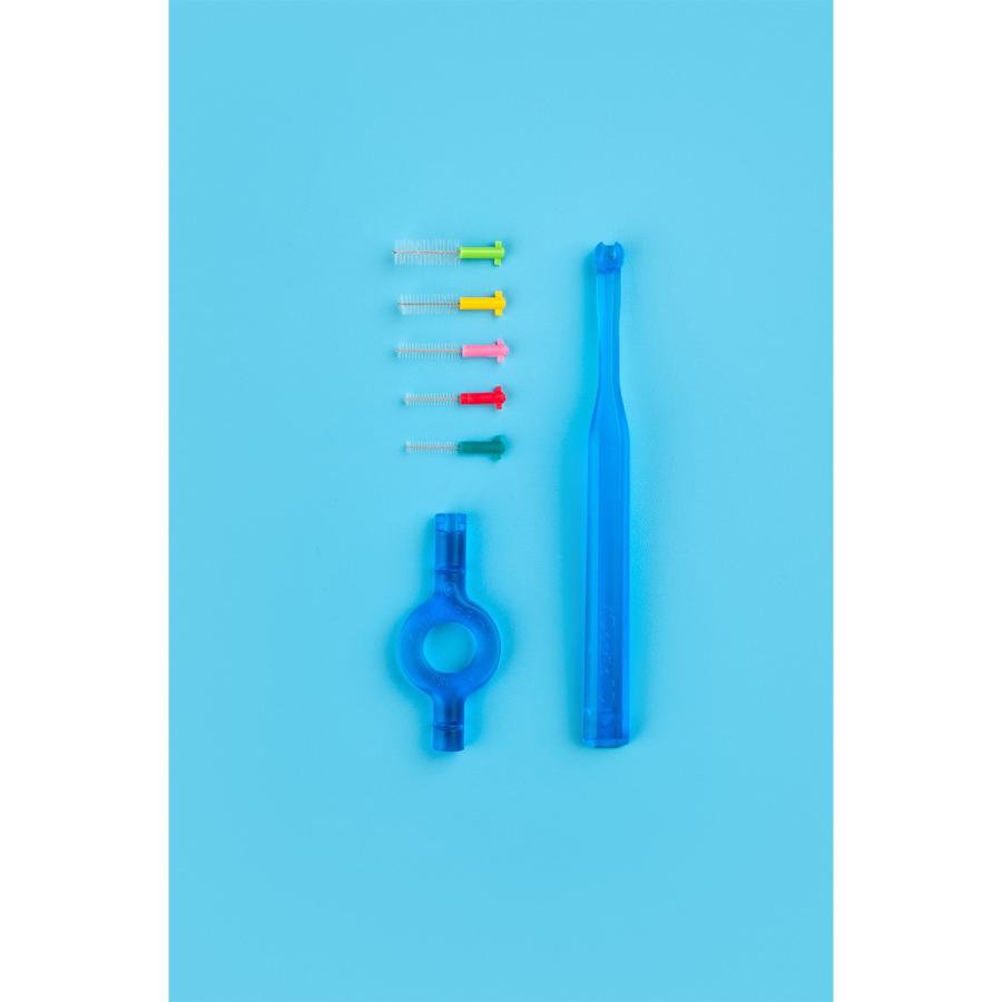 クラプロックス 歯間ブラシ CPSプライムスタート 5サイズセット : クラ