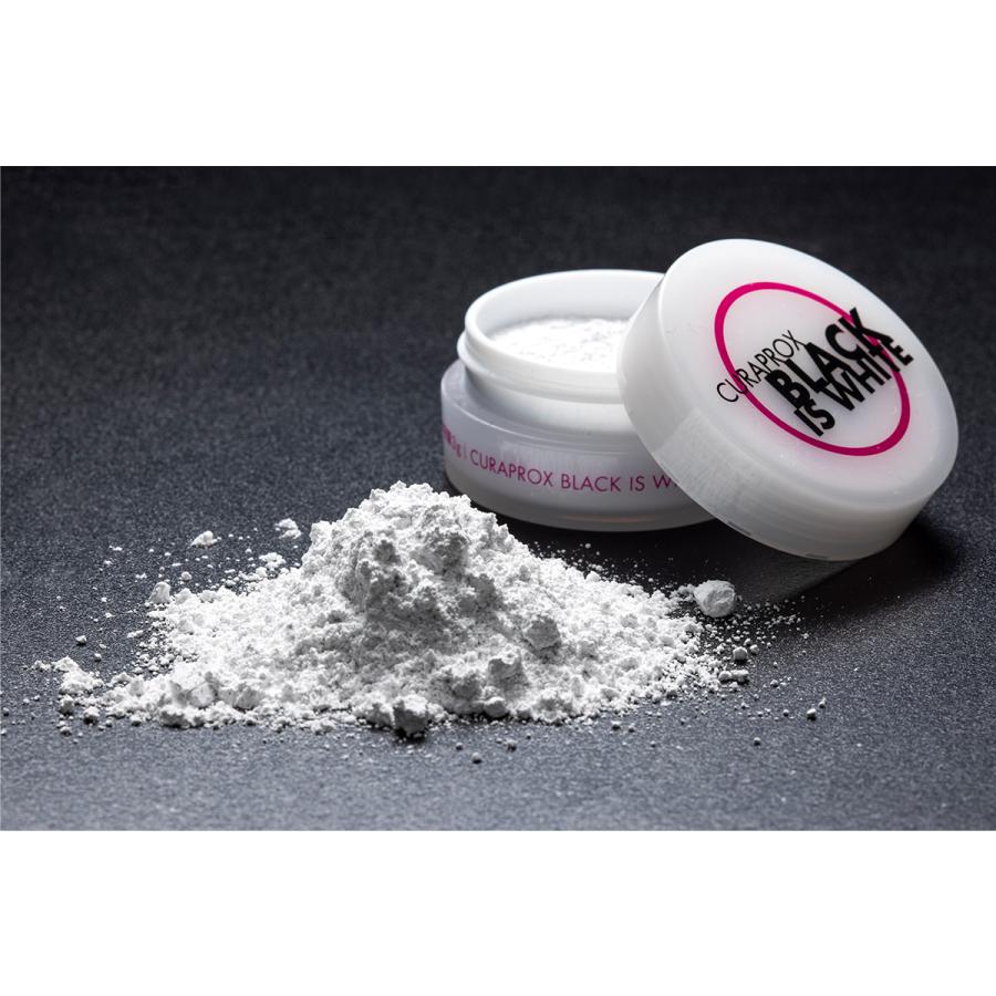 クラプロックス歯ブラシ ブラックisホワイト（黒×白）2本セット+粉  