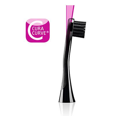 クラプロックス 音波式電動歯ブラシ ブラックisホワイト　替えブラシ　2本セット （Black is white）×4個 |  | 02