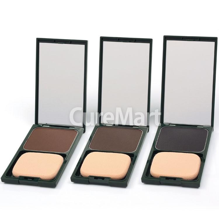 グリーンノート ヘナ ヘアカラー ファンデーション [コンパクトケース＋リフィル] 日本製 白髪染め 白髪ぼかし 白髪かくし  薄毛かくし 髪用ファンデーション