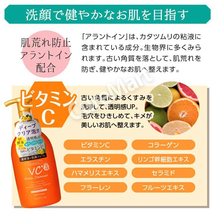 PLATINUM LABEL プラチナレーベル VC(ビタミンC) 酵素配合 泡洗顔料