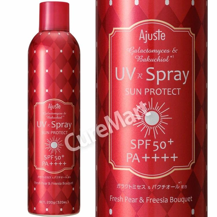 Ajuste 送料無料/ アジャステ エアリータッチ UVスプレー GA＆BA 200g