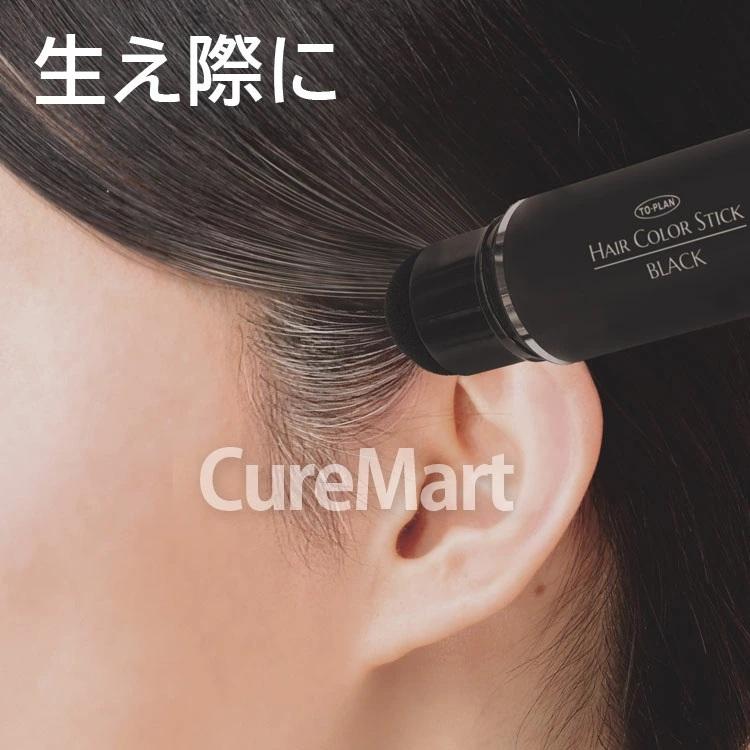 東京企画販売 白髪かくし スティック ブラック 4g ヘアカラー 毛髪着色