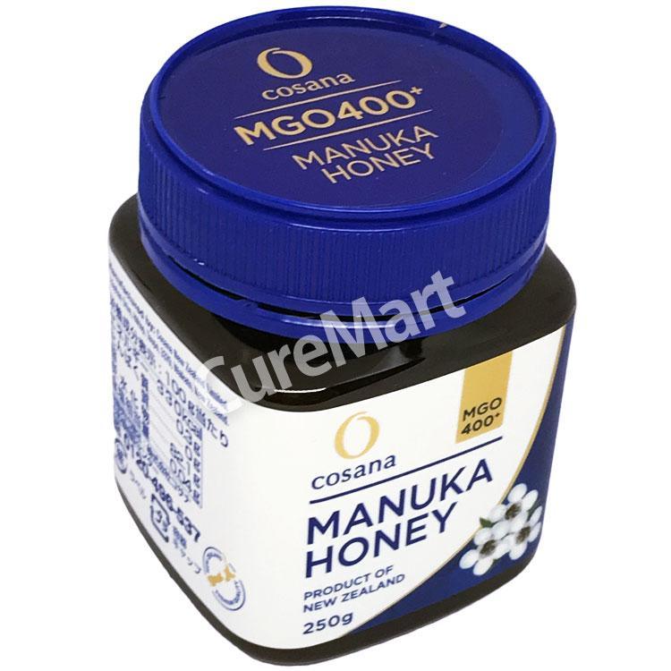 コサナ マヌカハニー MGO400+ 250ｇ 3点セット コサナ マヌカハニー MGO400+ 250g◇3個セット ニュージーランド産