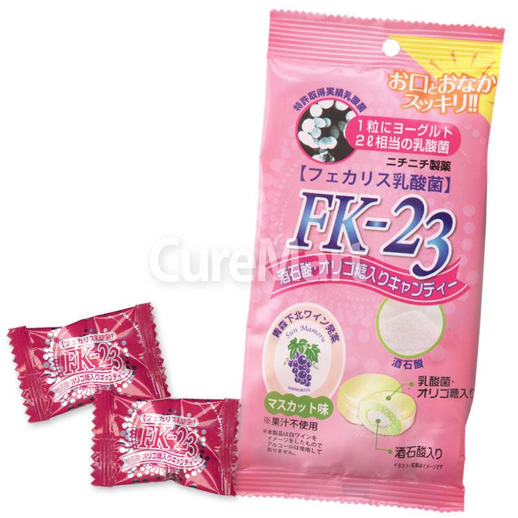 Fk23 フェカリス乳酸菌 キャンディー Fk 23菌 フェカリス菌 酒石酸 オリゴ糖 あめ 飴 善玉菌 腸内フローラ ポイント消化 キュアマート 通販 Yahoo ショッピング