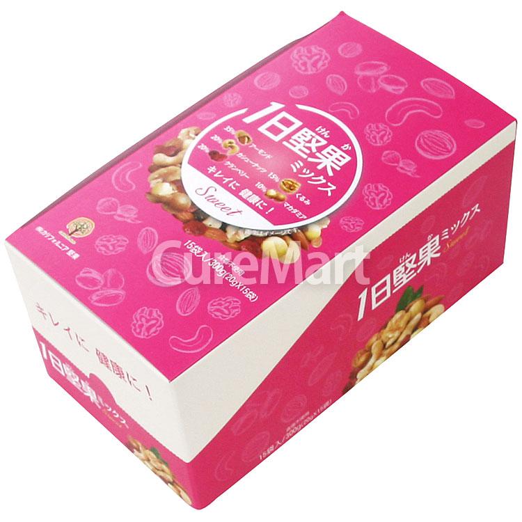 みーこ３箱セット 3G CARE（スリージーケア） 1日堅果 ミックス スイート 15袋(300g)◇3
