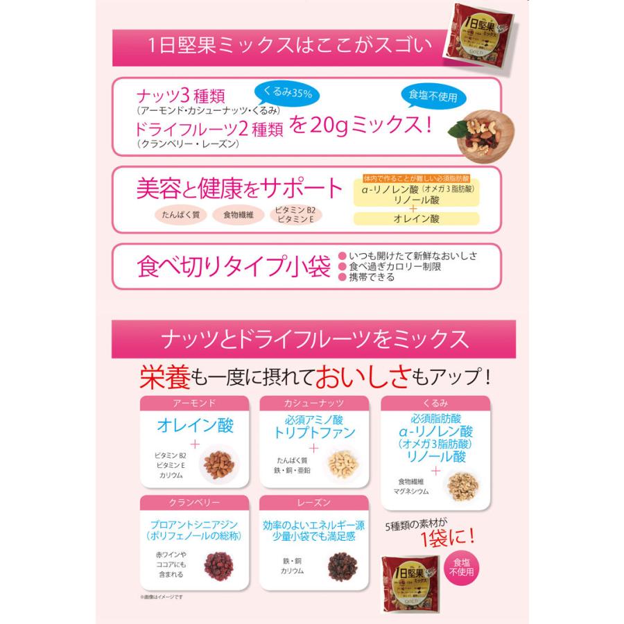 3G CARE（スリージーケア） 1日堅果 ミックス ゴールド 15袋(300g)◇7