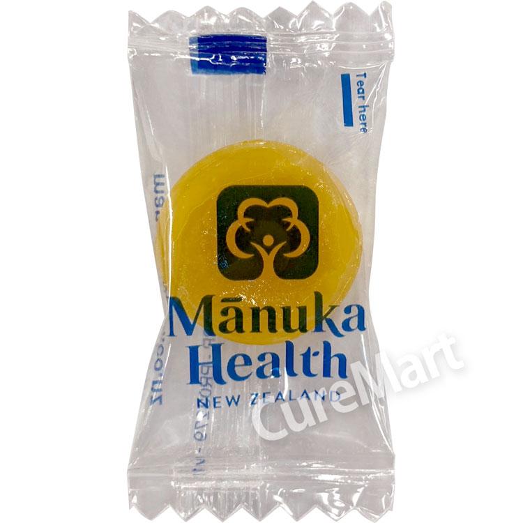 マヌカヘルス マヌカハニーキャンディ(レモン) 80g◇5袋セット