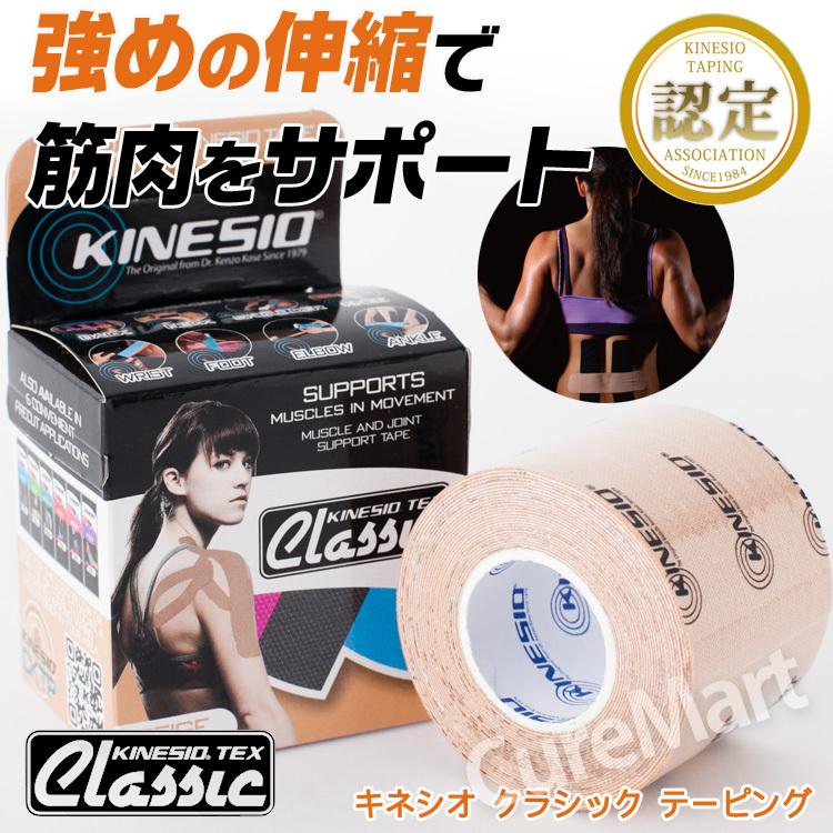 キネシオテーピング キネシオ テックス クラシック レッド 50mm