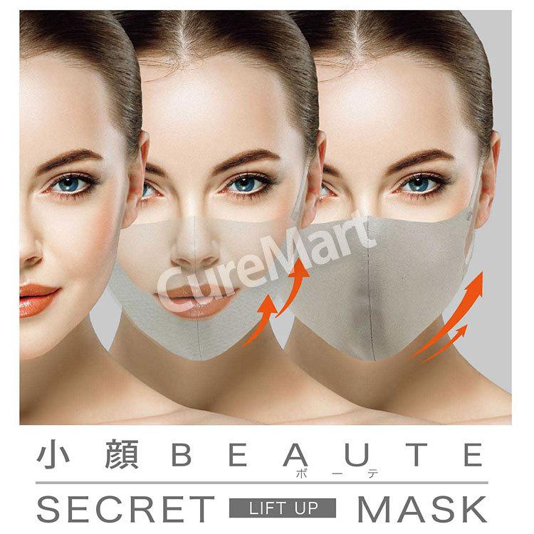 SUNAYAMA 小顔ボーテ リフトアップマスク グレー 6211 日本製 メール便