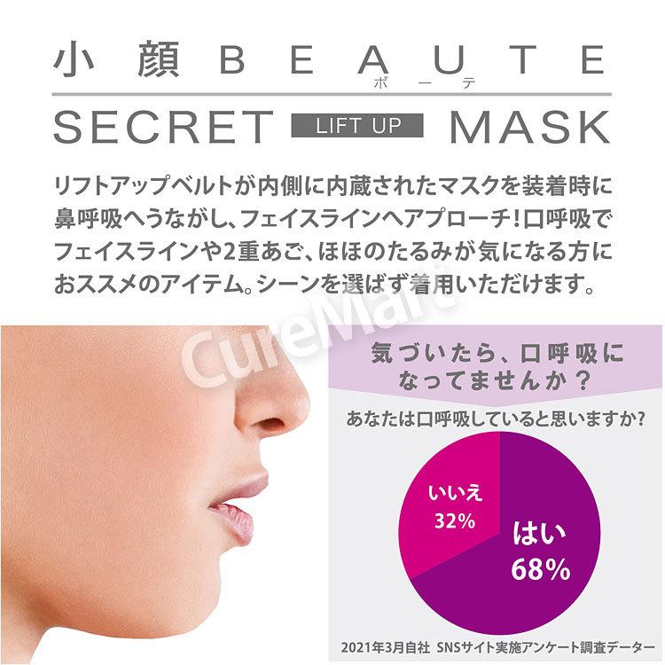 SUNAYAMA 小顔ボーテ リフトアップマスク グレー 6211 日本製 メール便