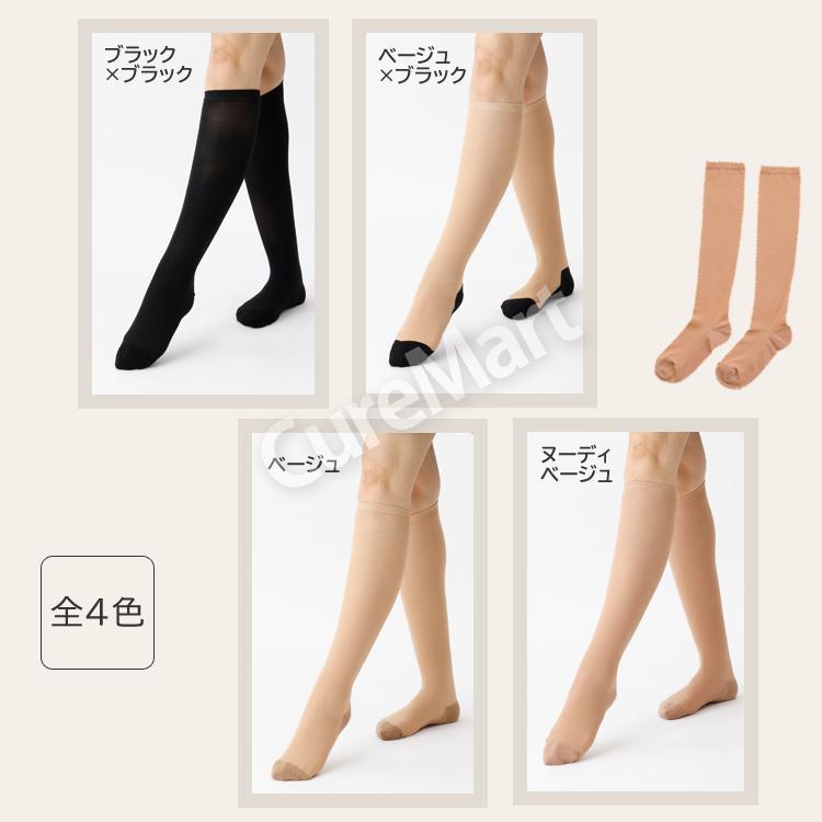 SUNAYAMA ストッキング ソックス 厚手 ハイソックス丈◇3足セット 22