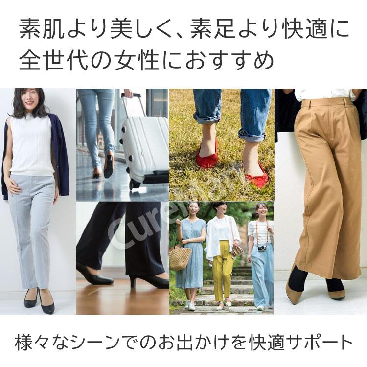 SUNAYAMA ストッキング ソックス 薄手 ハイソックス丈◇3足セット 22