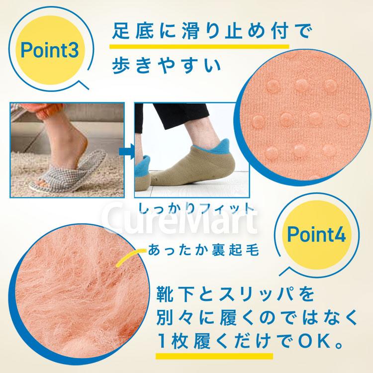 IWATA 中綿入り保温靴下 Lサイズ ホワイト IWATA 中綿入り保温靴下 Lサイズ ホワイト