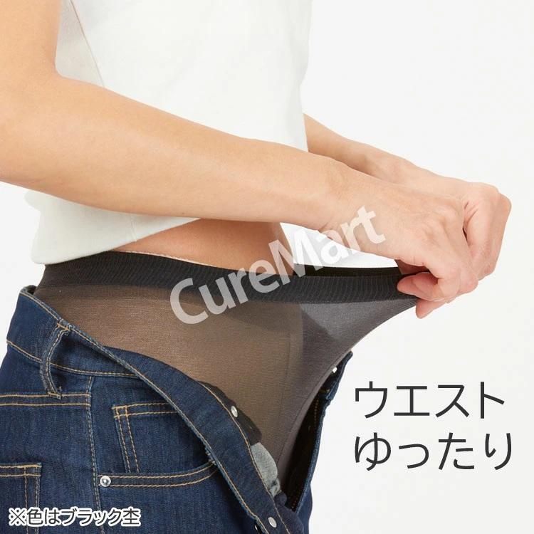 メンスト 10分丈レギンス グレー杢(ヒップ85-108cm) 55デニール UV