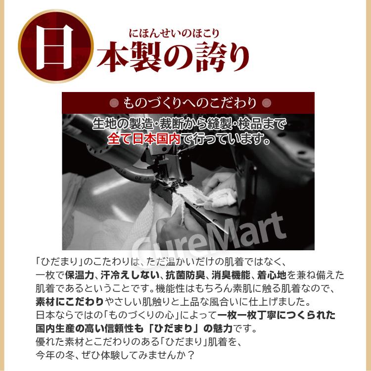 ひだまり 極 紳士用 ズボン下 [ひだまり靴下付] KWS ウエスト68-104cm