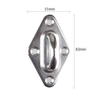 Curiace チェア ハンモック 取り付け金具 セット5【60mm木ネジ8本付