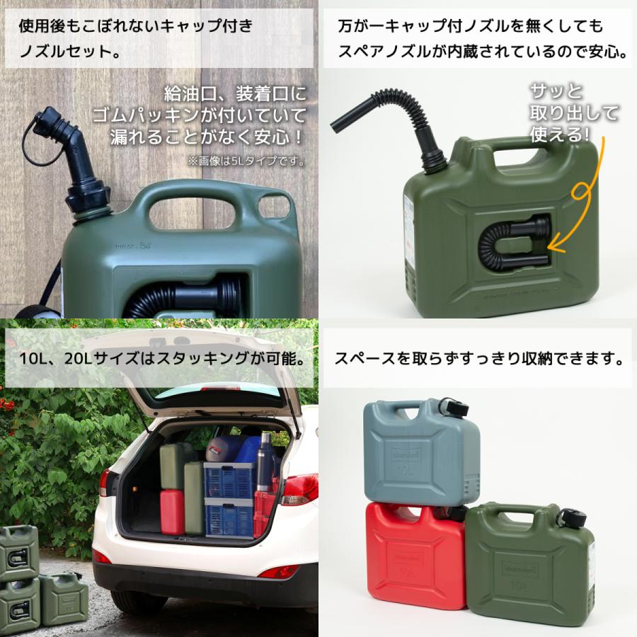 ヒューナースドルフFUEL CAN PRO 10L カスタム MILITARY（ミリタリー） hunersdorff ヒューナースドルフ FUEL CAN PRO