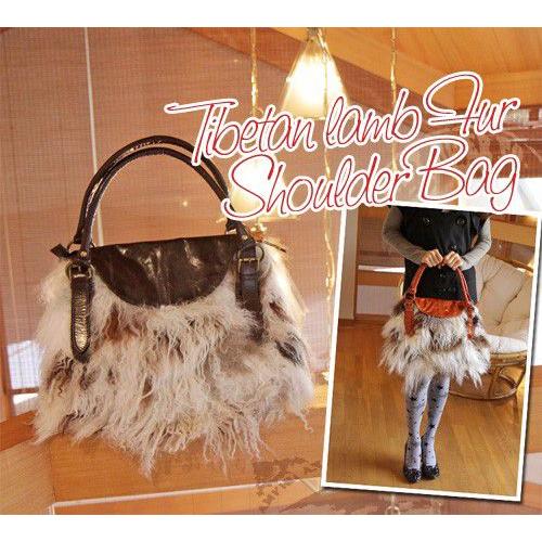 Ain Soph チベタンラムファー ショルダーバッグ AinSoph アインソフ 