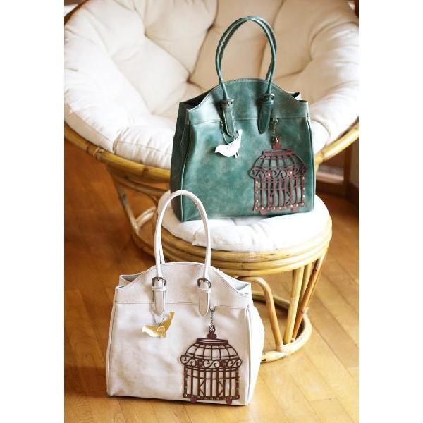 鳥かご トートバッグ COQUETTE コケット 送料無料 レディース かわいい レザー おしゃれ ショルダーバッグ