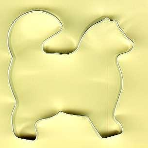 エルクハウンド　クッキー型（スイーツ型　おまとめSALE対象品）（返品交換不可） ワンコ 犬 イヌ ドッグ おやつ 抜き型 手作り クッキーカッター 製菓用品｜curicolle