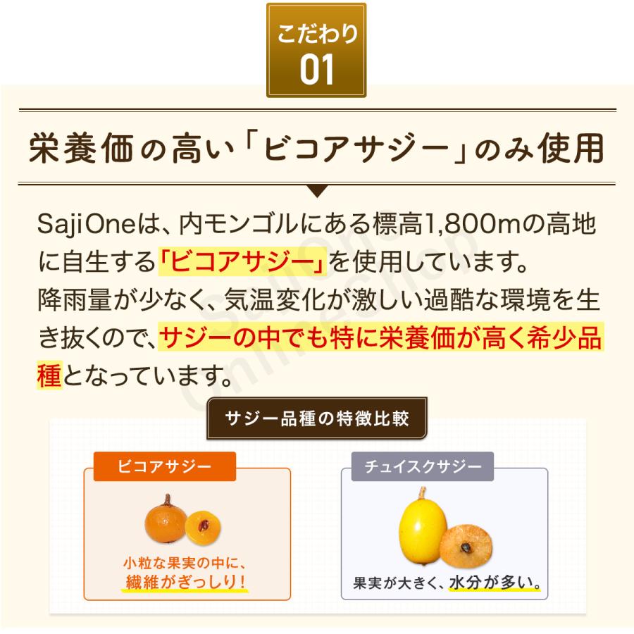 定期購入 サジージュース 900ml×3本セット SajiOne サジー 100％ オーガニック ジュース 鉄分 栄養 美容 健康 ビタミンCの画像
