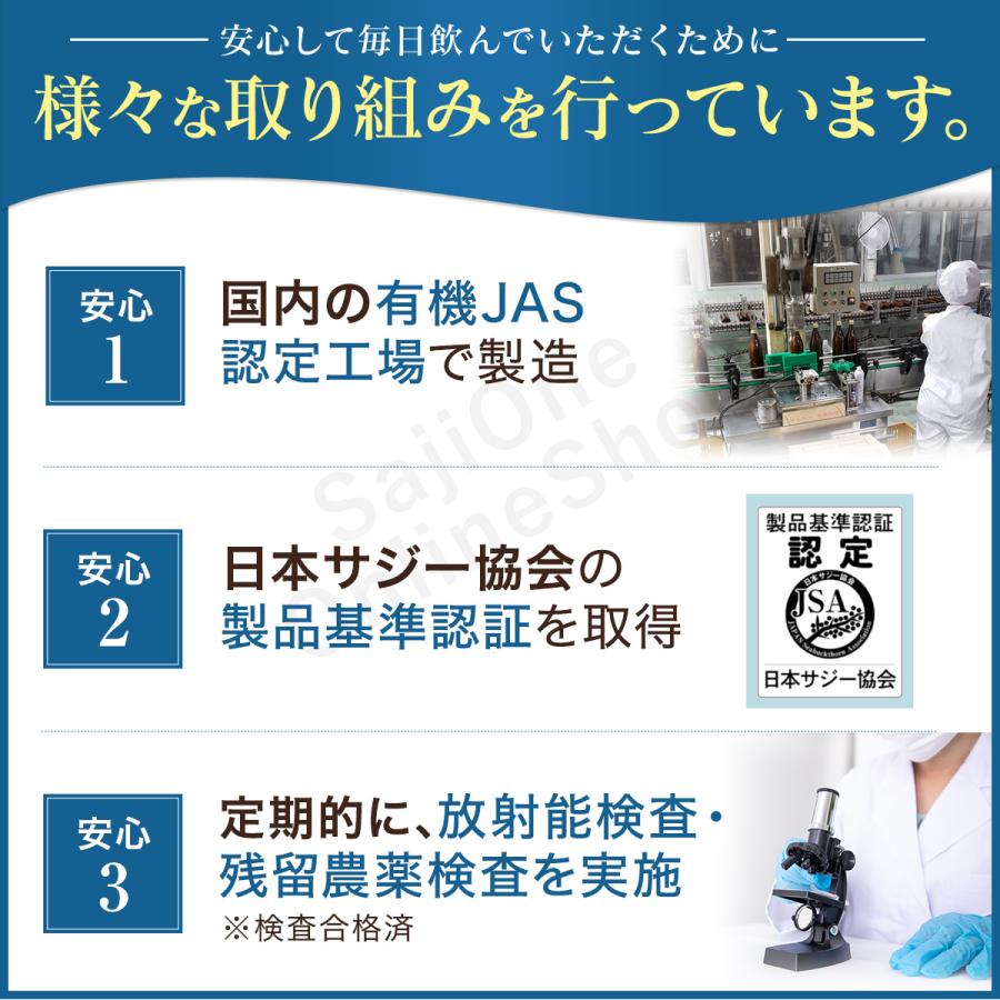 定期購入 サジージュース 900ml×3本セット SajiOne サジー 100％ オーガニック ジュース 鉄分 栄養 美容 健康 ビタミンCの画像