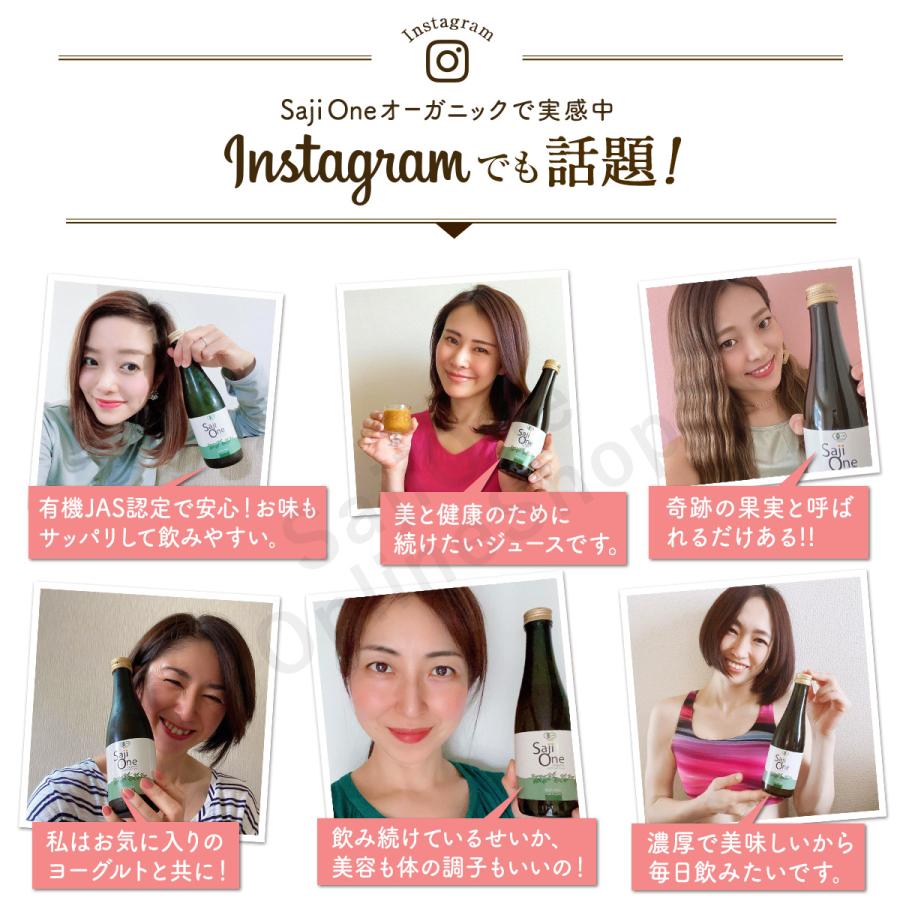 定期購入 サジージュース 900ml×3本セット SajiOne サジー 100％ オーガニック ジュース 鉄分 栄養 美容 健康 ビタミンCの画像