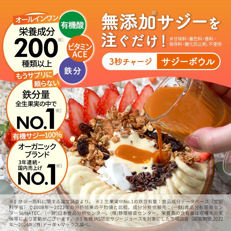 サジージュース SajiOne 300ml 有機JAS認定 サジー サジージュース 黄酸汁 オーガニック100％ ビタミン ジュース 美容 栄養 鉄分 | SajiOne | 01