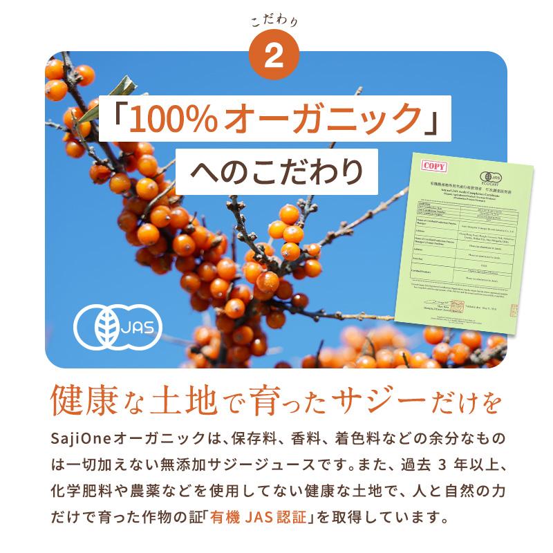 サジージュース SajiOneオーガニック 500ml 4本 ビタミン 栄養 鉄分 美容 サジーワン ジュース 美容ドリンクの画像