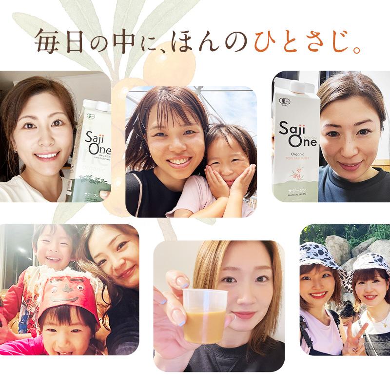 サジージュース SajiOneオーガニック 500ml 4本 ビタミン 栄養 鉄分 美容 サジーワン ジュース 美容ドリンクの画像