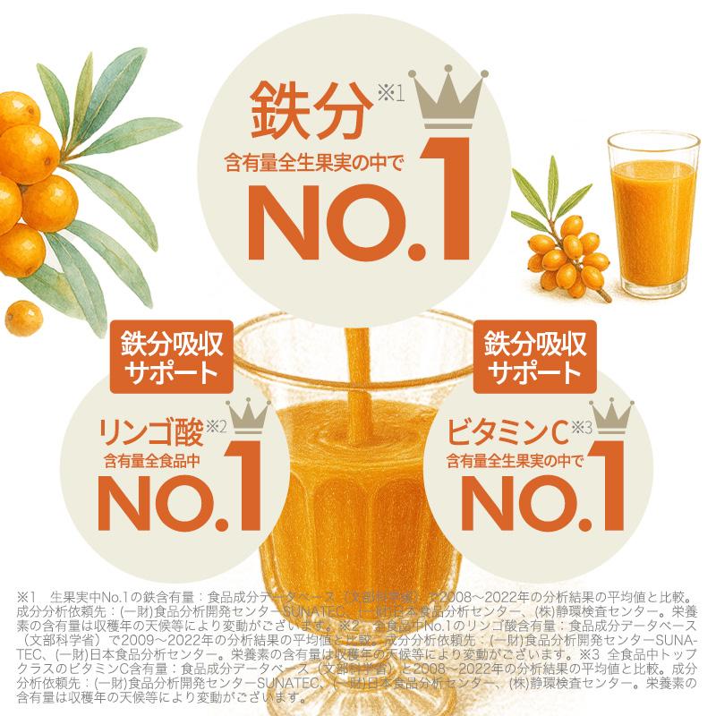 サジージュース SajiOneオーガニック 500ml 4本 ビタミン 栄養 鉄分 美容 サジーワン ジュース 美容ドリンクの画像
