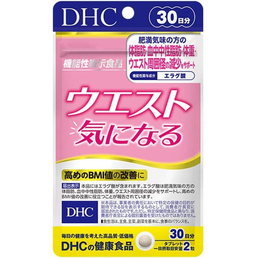 ウエスト気になる　30日分 × 6袋　DHC DHC ウエスト気になる 30日分 : Current Style ヤフー店 - 通販