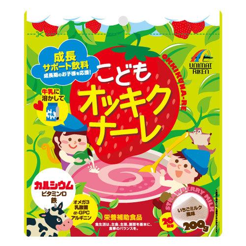 ユニマットリケン こどもオッキクナーレいちごミルク風味 200g