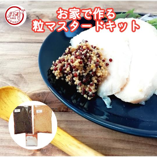 自宅で簡単 手作り粒マスタードキット スパイス セット 自家製