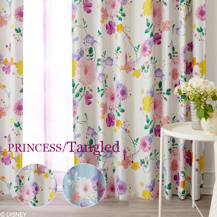 ディズニープリンセス 既成カーテン 2枚セット 遮光 ラプンツェル 幅100cm 高さ135 178 0cm タングルド スミノエ 北欧 かわいい おしゃれ ガーリー Tangled Kisei カーテン アイ 通販 Yahoo ショッピング