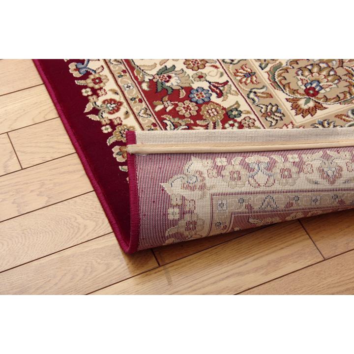 ウィルトン織り カーペット 『ベルミラ RUG』 ワイン 約240×330cmベルミラ 【Warwick】 ＲＵＧ
