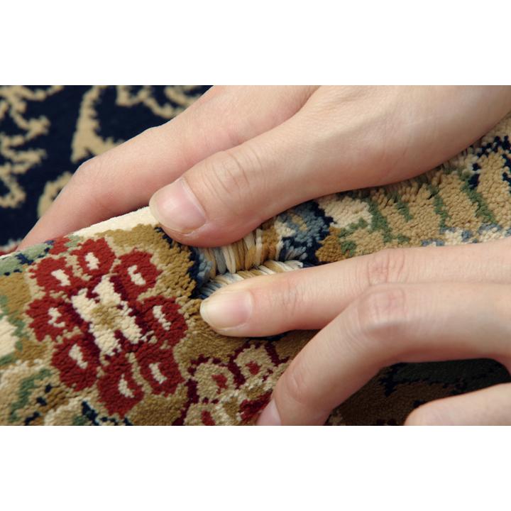 ウィルトン織り カーペット 『ベルミラ RUG』 ワイン 約240×330cmベルミラ 【Warwick】 ＲＵＧ