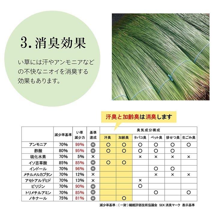 日本製 国産 純国産 沖縄ビーグ ラグ い草 約130×200cm (裏:不織布）_2