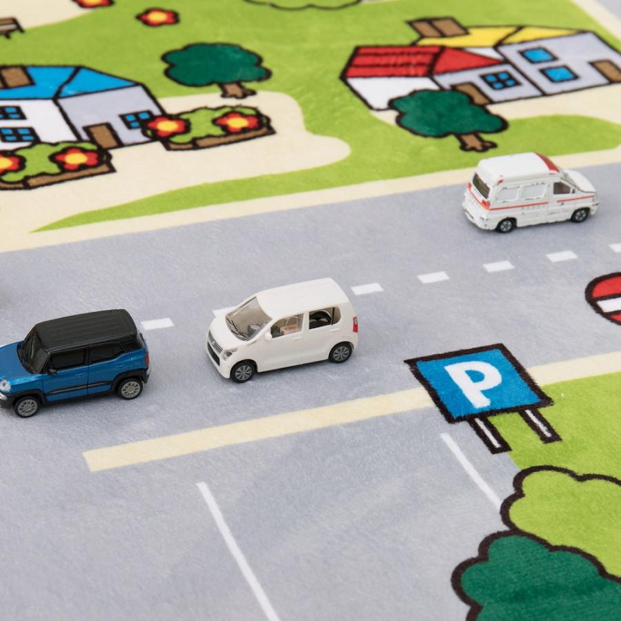 こども用 道路と街のデザインカーペット トミカ 110x130cm 楽天市場】【6/23/20時-4H☆店内先着10％クーポン有】春夏 子供部屋