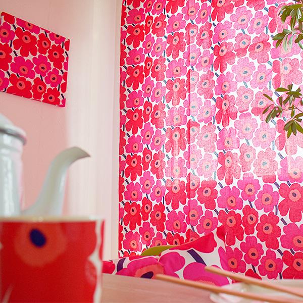 marimekko マリメッコ|ミニウニッコ 北欧 カーテン フラット marimekko マリメッコ|ミニウニッコ 北欧 カーテン フラット