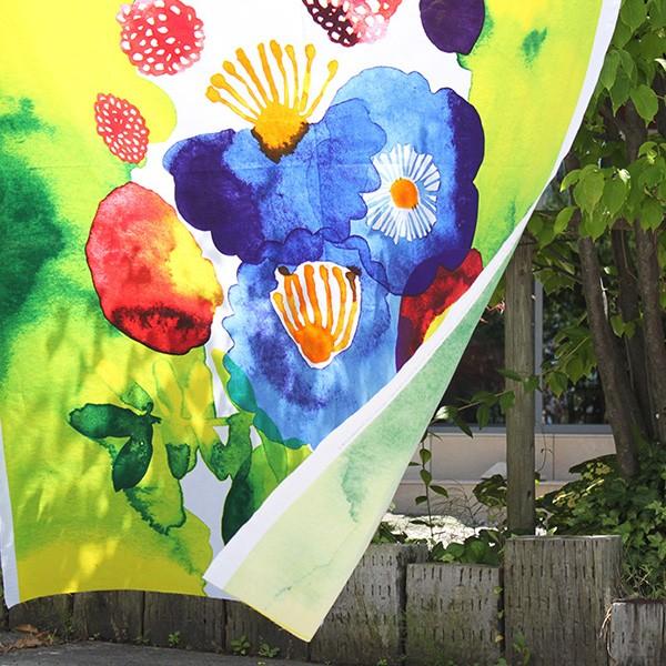 マリメッコ　Juhannustaika　布　カーテン marimekko マリメッコ オーダーカーテン 丈101cm〜140cm