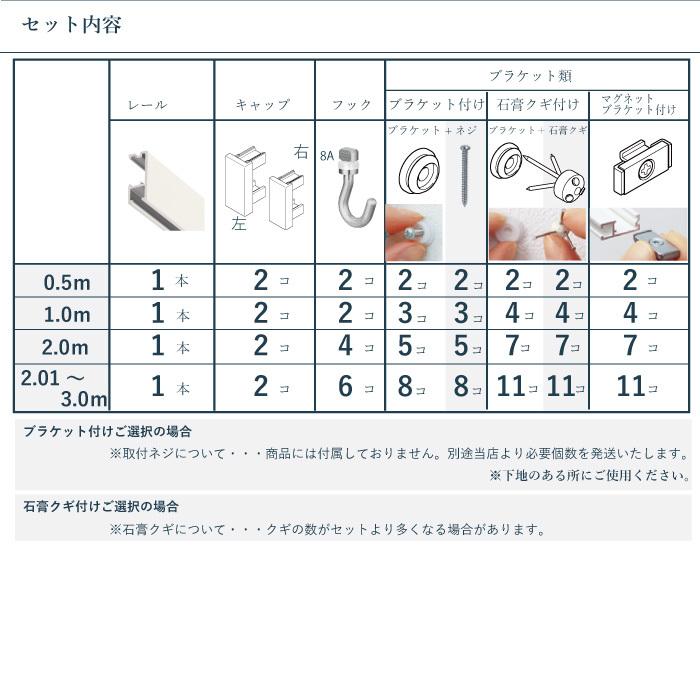 Toso ピクチャーレール S 1 2カラー レールセット 規格サイズ 2m 正面後付用 トーソー カーテンショップさくらんぼ 通販 Yahoo ショッピング