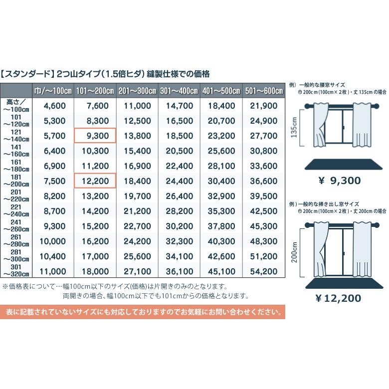 オーダーカーテン スミノエハツナギ V1280洗える 遮光 /ボタニカル ナチュラル 北欧 デザインライフ HATSUNAGI 日本製｜curtainsakuranbo｜03