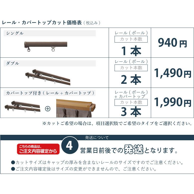 TOSO（トーソー） カーテンレール ルブラン22 ネクスティダブル A