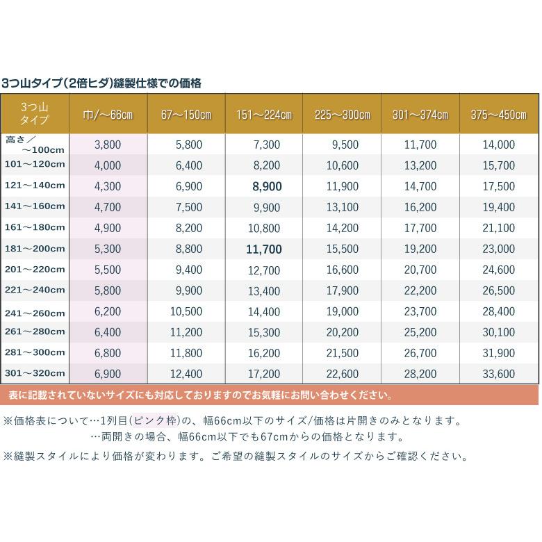 【みつお】サンゲツカーテン丈133、198のセット サンゲツ［Simple Order］シンプルオーダー｜カーテンマルシェ｜東京都