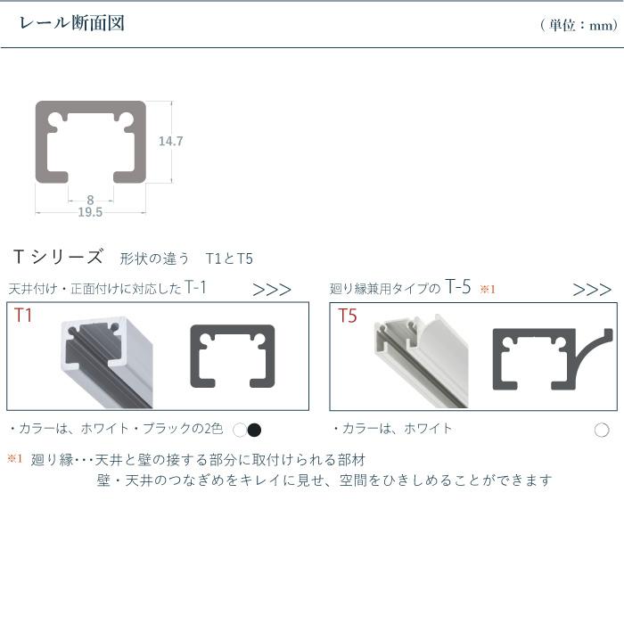 TOSO（トーソー） ピクチャーレール TOSO T-1 セット 1m 耐荷重 30kg
