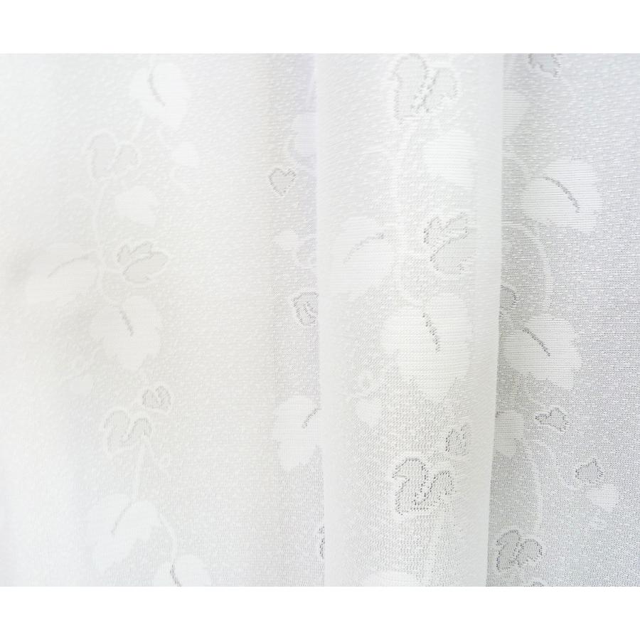 レースカーテン 蓄熱保温 発熱 遠赤外線 冬 省エネ 保温レースカーテン