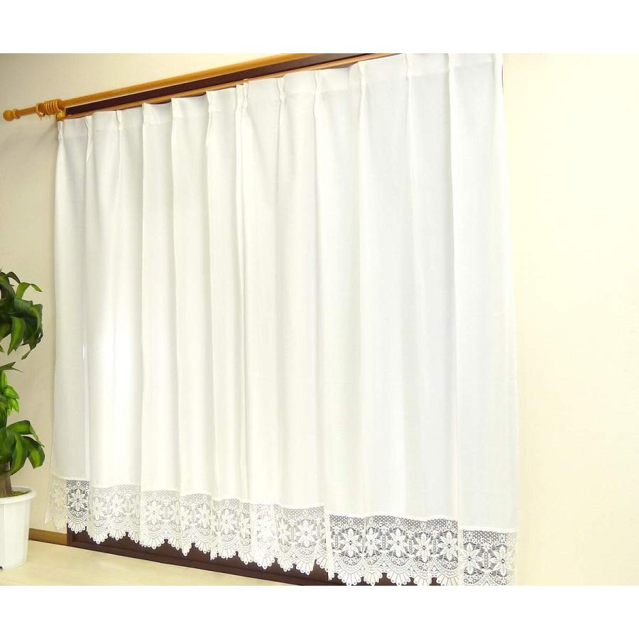 レースカーテン 断熱 夜見えない Uvカット フリル付 ミラーレースカーテン ベント 幅100cm 2枚セット 幅0cm 1枚 日本製 5781 100 かーてん屋さんアウトレット 通販 Yahoo ショッピング