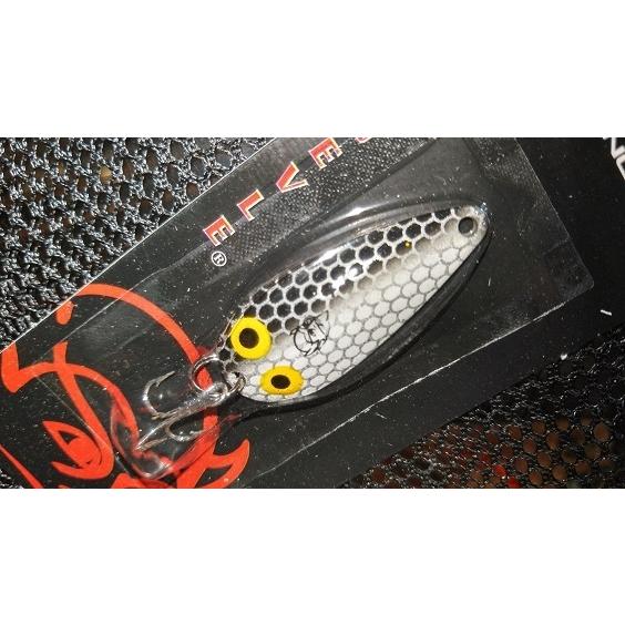 直輸入トラウトスプーン ダーデブル スピニー 7ｇ 947 裏面 銀 絶品